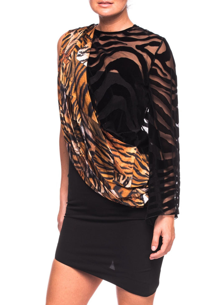 Rochie cu animal print Just Cavalli