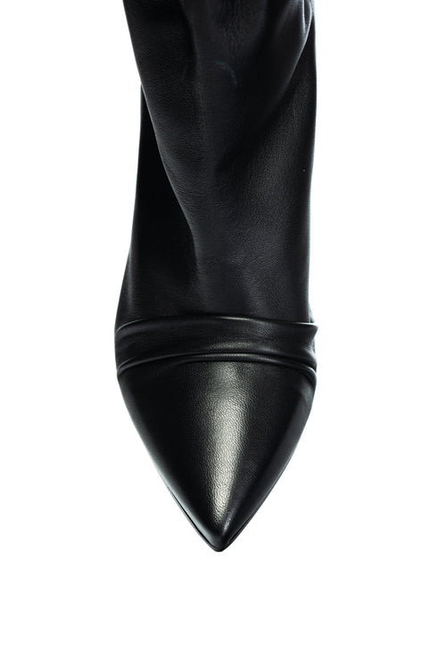Cizme de piele Glimmer Zadig & Voltaire