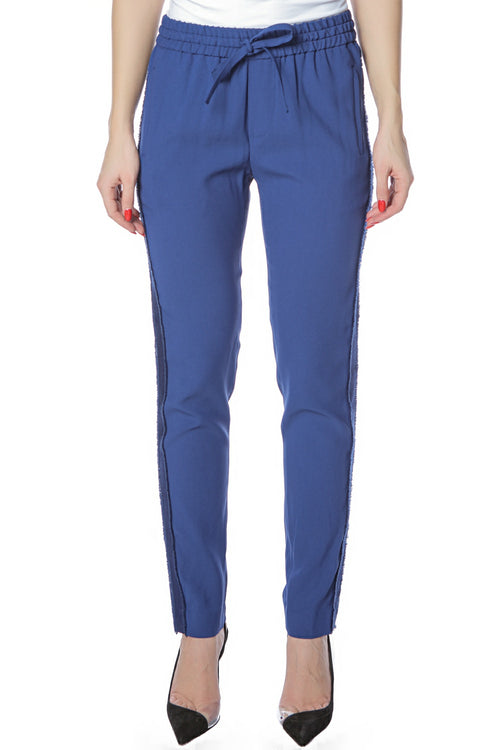 Pantaloni cu vipusca Parono Crepe Zadig & Voltaire