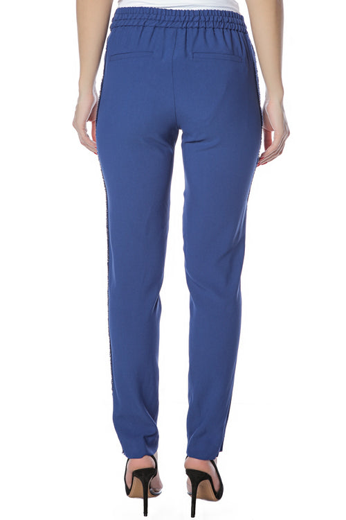 Pantaloni cu vipusca Parono Crepe Zadig & Voltaire