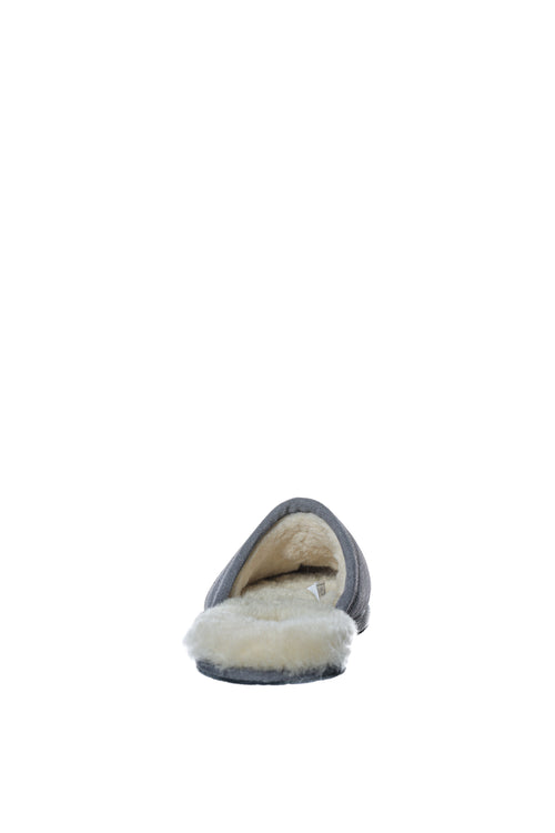 Papuci din piele intoarsa Scuff UGG Gri