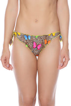 Slip de baie cu animal print MC2 SAINT BARTH