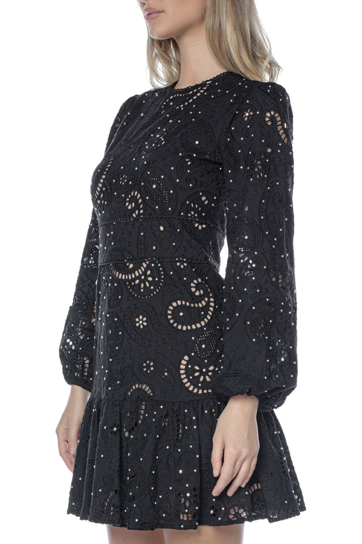 Rochie cu model Paisley perforat Michael Kors - 2