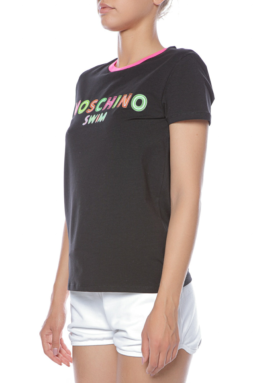 Tricou cu imprimeu cu logo Moschino