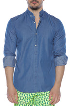 Camasa din denim Klarke MC2 SAINT BARTH