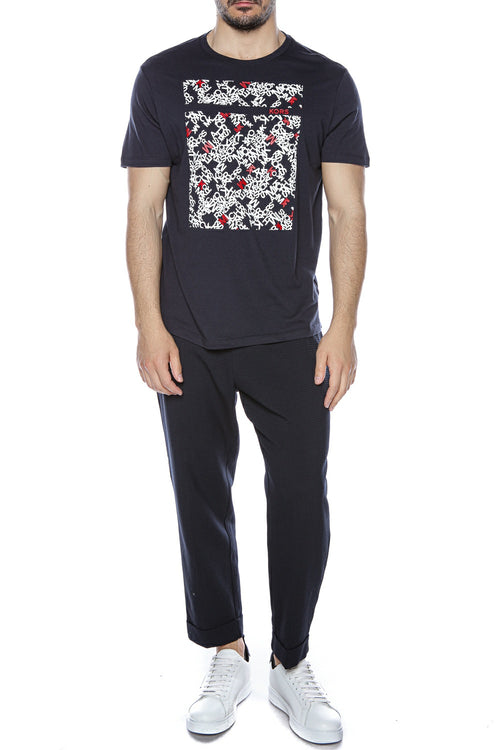Pantaloni cu terminatii rasucite Emporio Armani