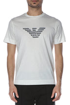 Tricou cu logo print Emporio Armani