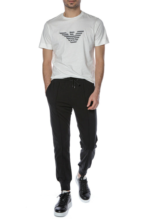 Tricou cu logo print Emporio Armani