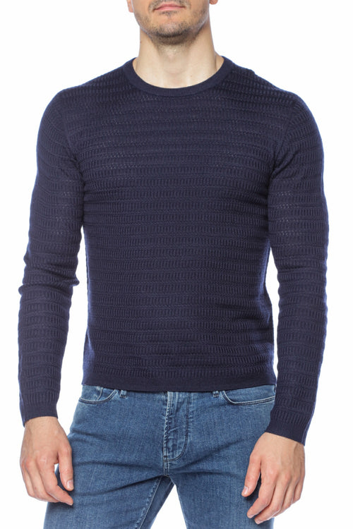 Pulover cu model discret Emporio Armani