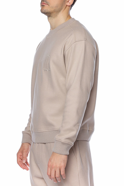 Bluza sport cu decolteu rotund Emporio Armani