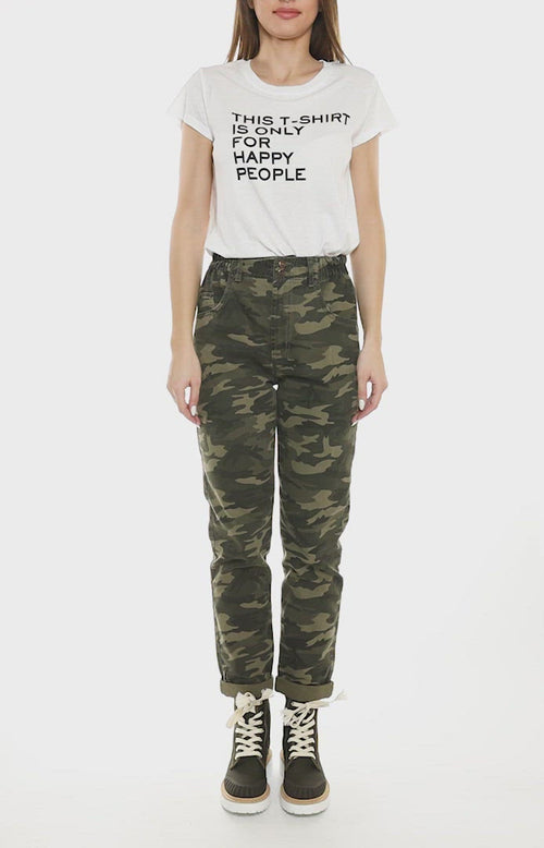 Jeansi cu imprimeu camuflaj Camo Pioneer ONETEASPOON
