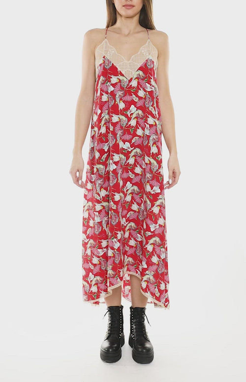 Rochie de matase Risty Cdc Paisley Psyche Zadig & Voltaire