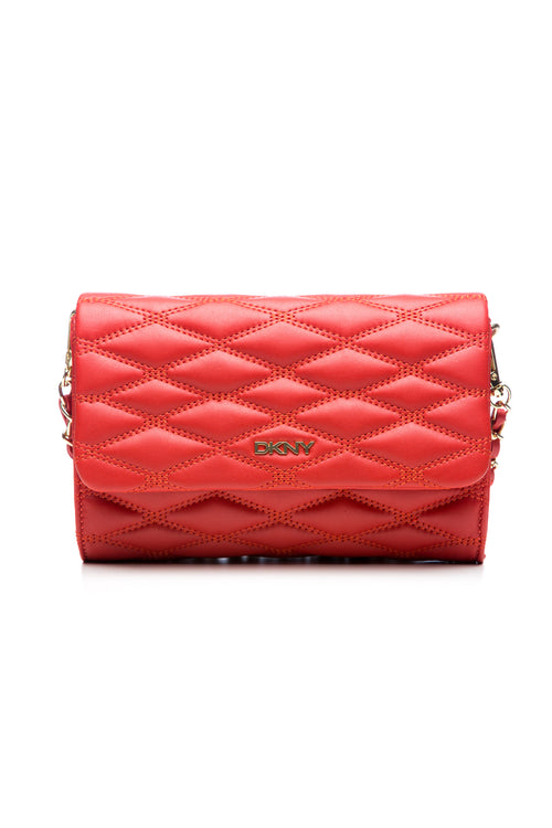 Geanta crossbody de  piele Saffiano  DKNY