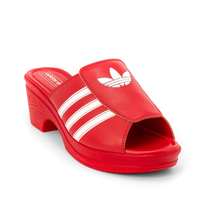 Papuci rosii Trefoil Lotta Volkova x Adidas Originals