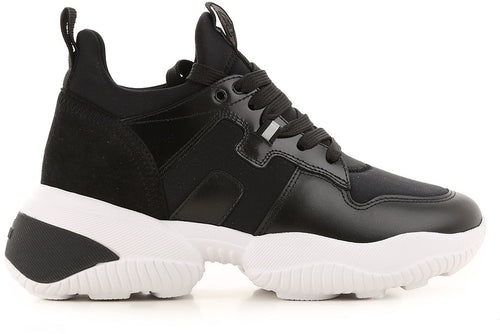 Pantofi sport din piele Interaction Hogan