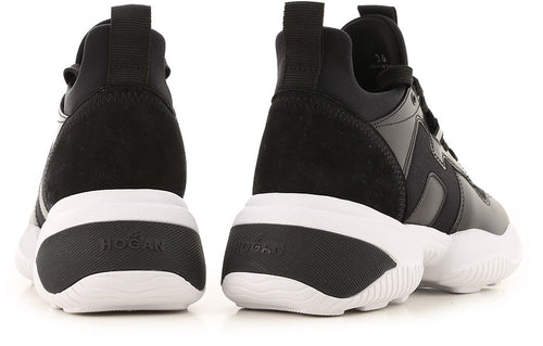Pantofi sport din piele Interaction Hogan