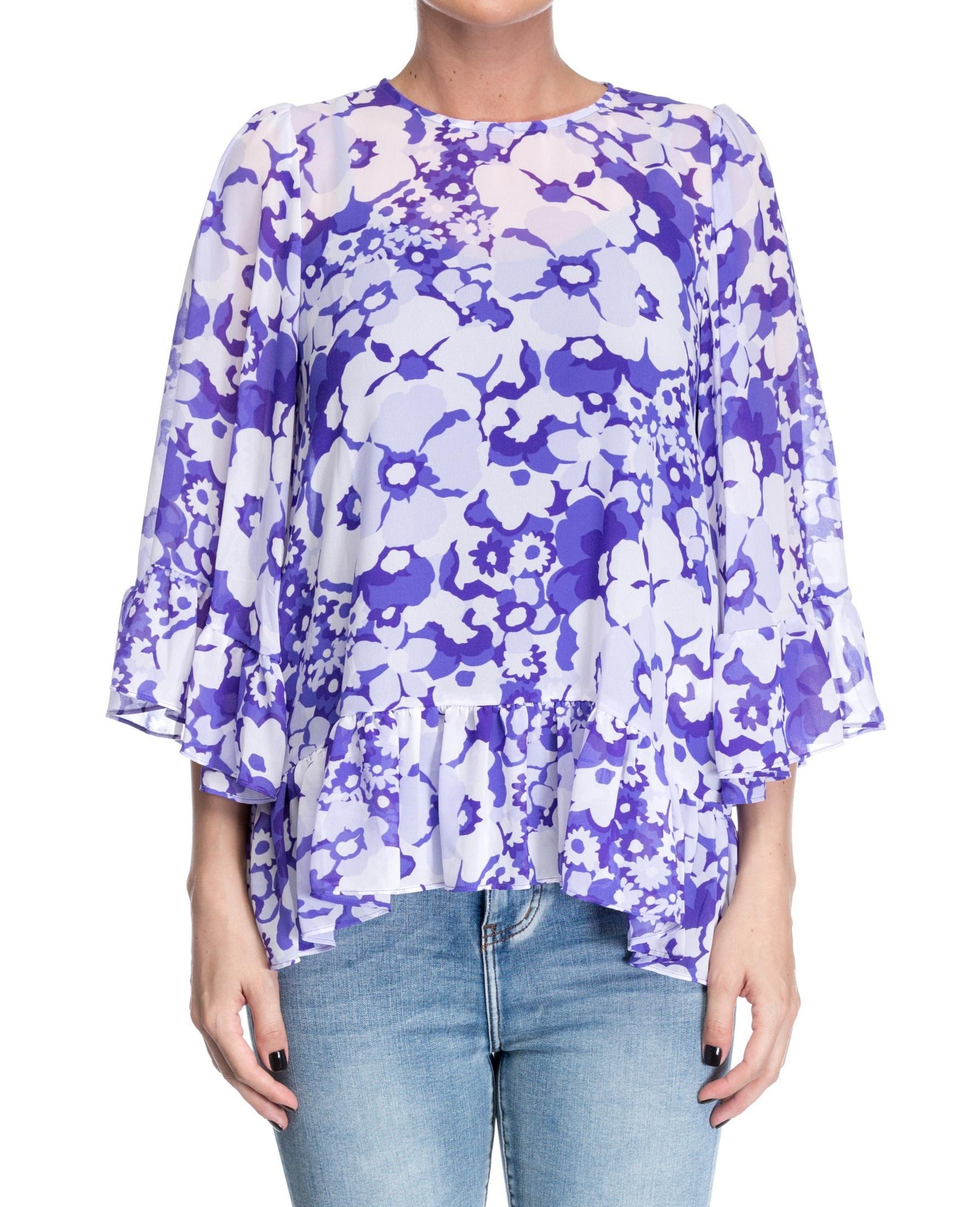 Bluza cu imprimeu floral Michael Michael Kors