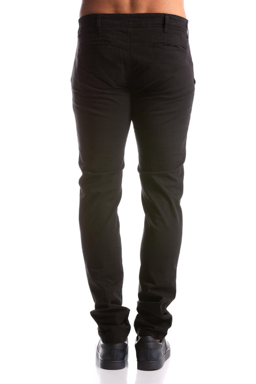 Pantaloni negri slim fit La Martina
