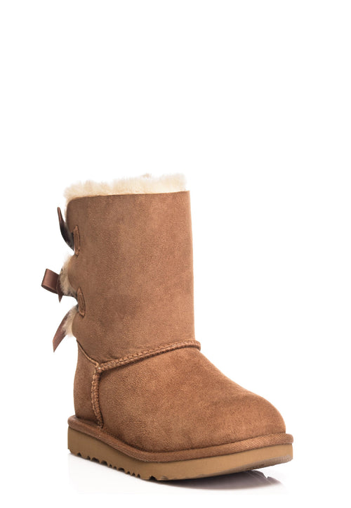 Cizme de piele cu funde Bailey Bow II UGG AUSTRALIA